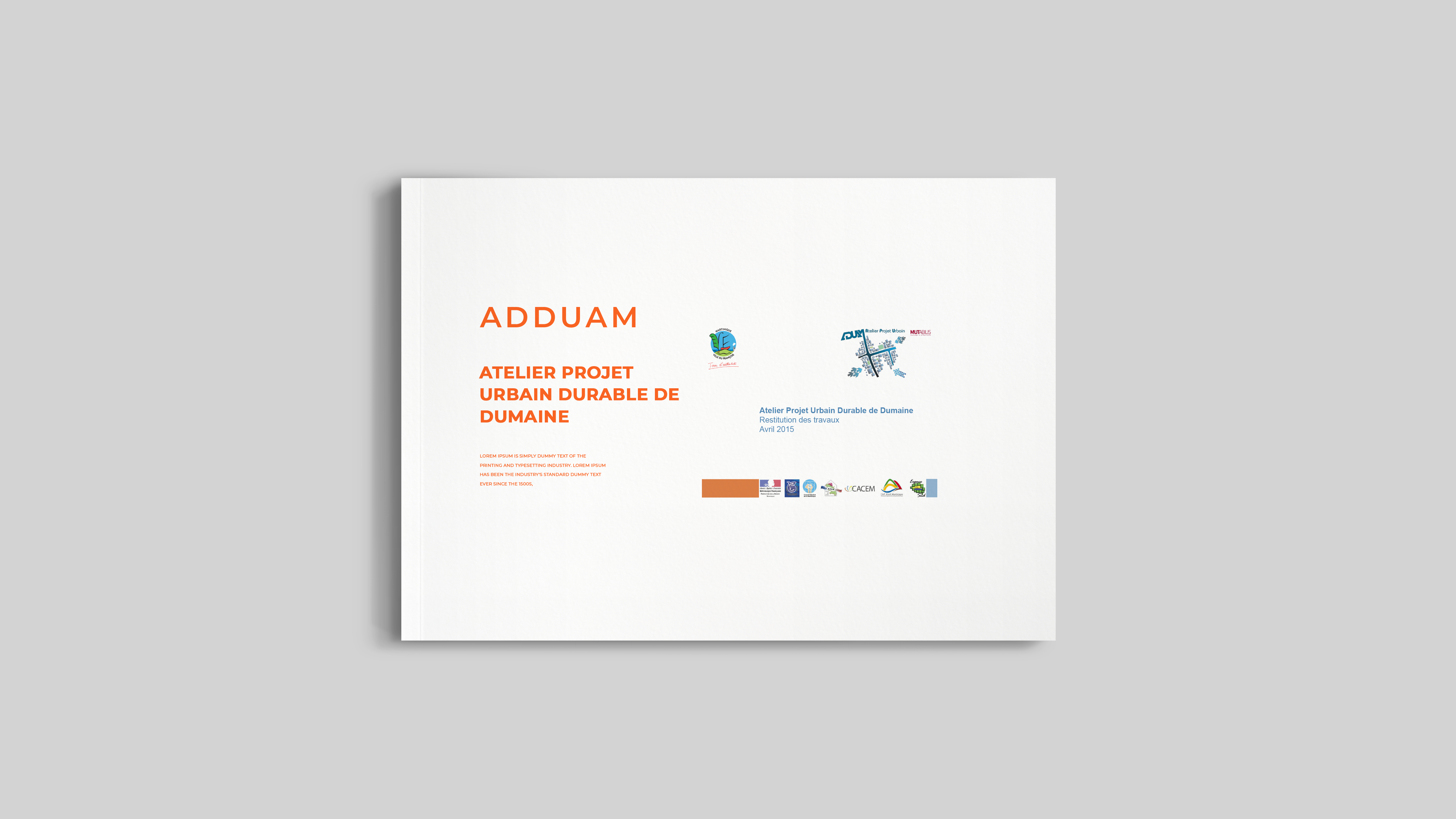 Atelier projet urbain durable de Dumaine Restitution des travaux