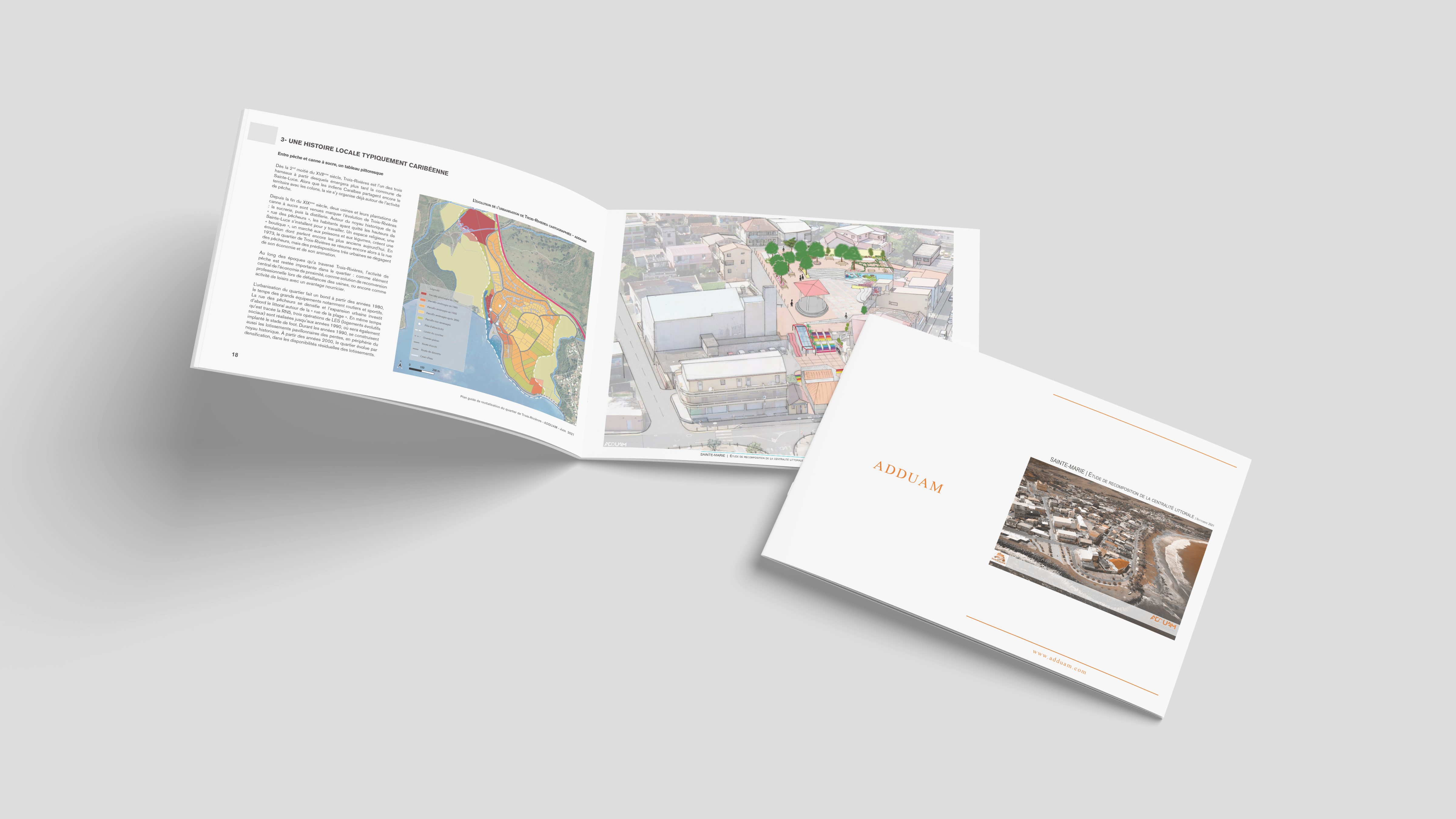 Sainte-Marie - Étude de recomposition de la centralité littorale